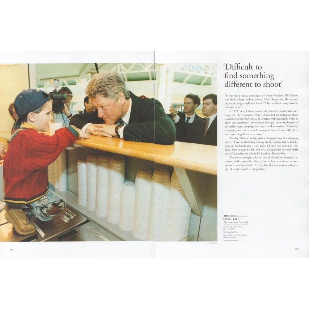 Vintage Magazine Print 1993 Pulitzer Prize Bill Clinton Small Talk Greg Gibson